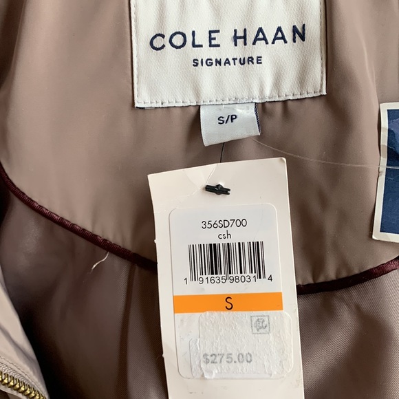 NWT COLE HAAN SIGNATURE HEAVY PUFFER COAT - Picture 8 of 8